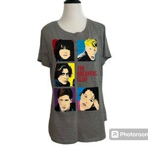 The breakfast club large grey T shirt
